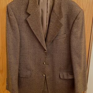 Ruffini 3 Button Lambswool Suit Coat.